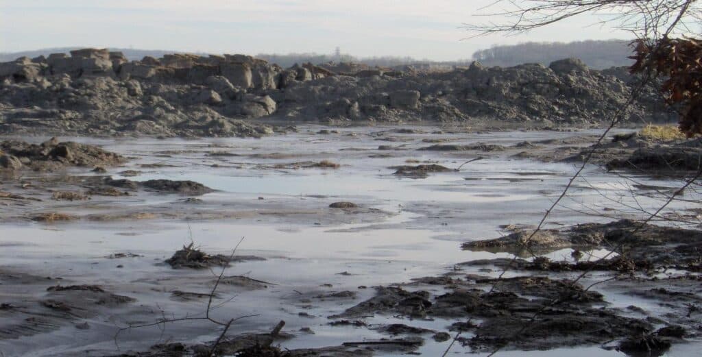 Mining effluent heavy metal recovery