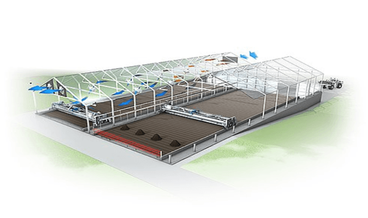 Solar drying of sludge