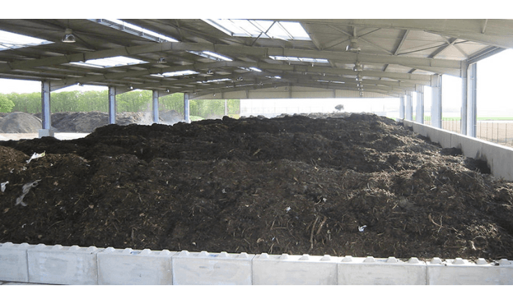Composting in sludge treatment